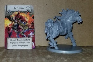 Zombicide White Death RED HARE Abomination Kickstarter Exclusive Promo - Picture 1 of 1