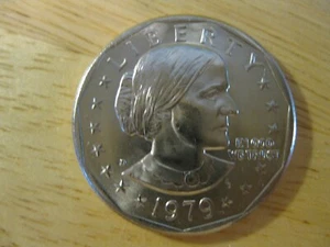 1979 D Susan B Anthony Dollar Gem BU! #110706 - Imagen 1 de 4