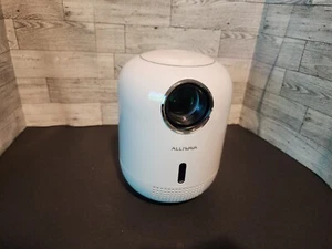 ALLIWAVA Portable Mini Projector Compatible with iOS/Android/HDMI/USB - Picture 1 of 4