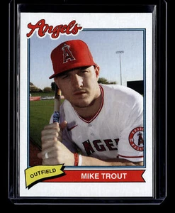 Tarjeta Mike Trout Topps X Super 70s Sports #46 2020 - Imagen 1 de 2
