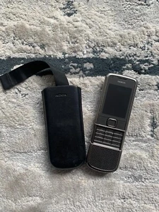 Nokia 8800 Carbon Arte Mobile Phone Rare - Picture 1 of 7