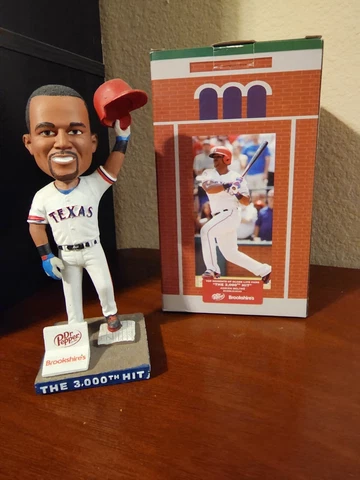 Adrian Beltre bobblehead 3000th hit Dr Pepper/Brookshires Texas Rangers Baseball Cover