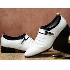 formal white shoes