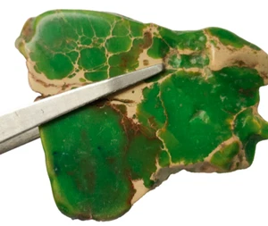 Natural Green Turquoise 136.50 Ct. Rough Slab Loose Gemstone Gift For Women/Her - Picture 1 of 7