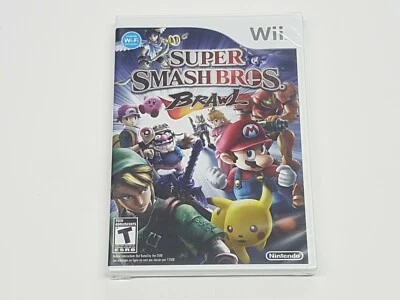 Super Smash Bros Brawl Nintendo Wii Original Brand New Sealed  *wear - Image 1 of 4