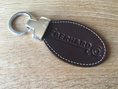 New - EBERHARD Key Chain - Steel And Leather - 11 X 4.5 Cm - Image 1 of 4