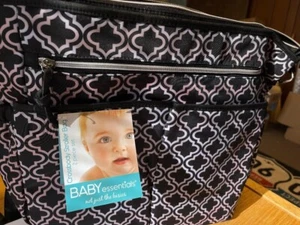 BABY ESSENTIALS CROSSBODY STROLLER BAG WITH WASHABLE CHANGING PAD S#91541 - Picture 1 of 6