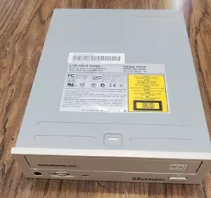 Lite-ON CD R/RW Drive LTR-53246S 5.25 Ivory 52x24x52x ReWritable NOS Bulk Pak - Picture 1 of 4
