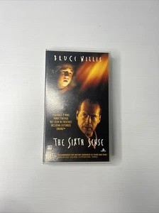 The Sixth Sense VHS Tape 1999 Colour Rated M15+ Good Condition Bruce Willis - Picture 1 of 9