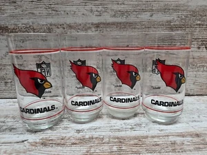 Lote de 4 vasos móviles vintage de fútbol americano de la NFL Arizona Phoenix Cardinals - Imagen 1 de 2
