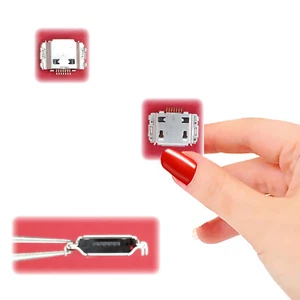 ORIGINAL Samsung Galaxy ACE GT s5830c Connecteur charge MicroUSB Doré Chargeur - Photo 1/3