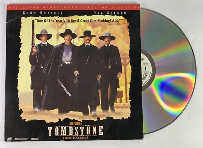 Tombstone Laserdisc Widescreen Director's Edition - Kurt Russell Val Kilmer - Image 1 of 3