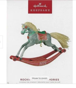 Hallmark 2022 - Rocking Horse Memorias - 3er en serie Rocking Horse - Como nuevo en caja - Imagen 1 de 1