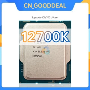 CPU Intel Core i7-12700K SRL4N 3,6 GHz 8P+4E 12C/20T 25M 125 W LGA1700 i7 12700K - Imagen 1 de 1