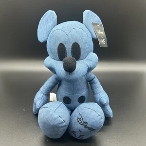 Mickey Mouse Disney X AE American Eagle Blue Denim Special Edition Plush 13" - Picture 1 of 9