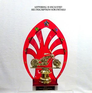CHOPPER TROPHY RED SHELL #2 - Picture 1 of 4