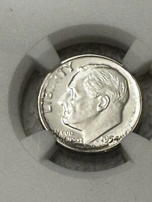 1954 Roosevelt Proof Dime (PF-65) - Image 1 of 4