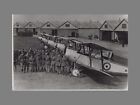 Zdjęcie z I wojny światowej RAF Royal Air Force Group of Pilots Sopwith 1/12 Strutter Bi Plane
