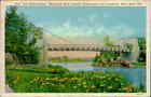 Postcard: New &quot;Old Chain Bridge,&quot; Merrimack River between Newburyport