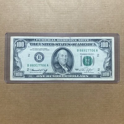 1974 $100 dollar bill  - Image 1 of 2