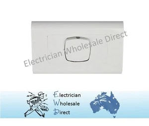 One Gang 1 Light Switch Large Dolly Euro Style Plate Electrical Easy To Switch - Picture 1 of 9