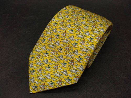 HERMÈS Cravatta uomo HERMES Francia vera seta cravatta abito classico lusso multicolore W603