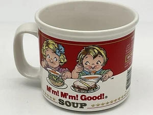 Vtg 1989 Campbells Soup Co Campbell's Kids RED & WHITE - Mug by Westwood 14oz - Picture 1 of 7