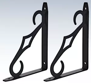 Pair of Knape & Vogt John Sterling Colonial Style Decorative Shelf Brackets - Picture 1 of 3