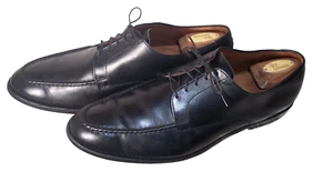 Allen Edmonds Powell Größe 11,5 D schwarze elegante Derby-Schuhe - Bild 1 von 7
