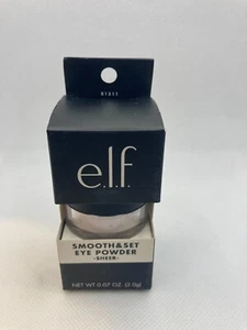 ELF Smooth & Set Eye Powder Sheer 815111 .07 Oz. E.L.F. NEW - Picture 1 of 2