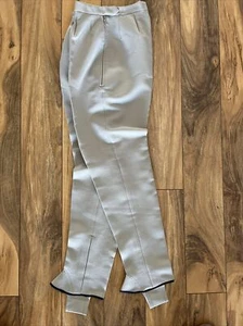 VINTAGE SCHWEIZER HERGESTELLT SPINNERIN BEIGE STEIGBÜGEL SKIHOSE GRÖSSE 10 - S - Bild 1 von 4