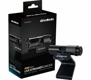 AVerMedia PW313 Live Streamer CAM 313 Full HD 1080P Streaming Webcam, OBN, C2 - Bild 1 von 8