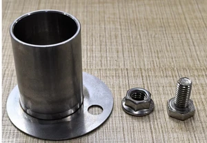 INKBIRD Stainless Steel Round BBQ Adapter for ISC-027BW/028BW BBQ Smoker Control - Picture 1 of 1