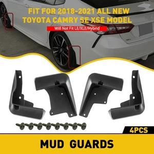 Car Mud Flaps Splash Guards For 2018-21 Toyota Camry SE XSE Mudguard Auto H - Picture 1 of 24