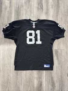 Vintage Reebok Authentic NFL Oakland Raiders Tim Brown 81 Trikot Herren 54 genäht - Bild 1 von 8