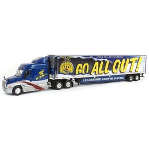 First Gear DCP 1/64 Freightliner Cascadia Con Reefer Trailer, Iowa Ffa 60-0281 - Foto 1 di 5
