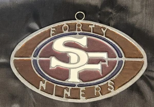 NFL San Francisco 49ers Buntglas Sonnenfänger - Bild 1 von 3