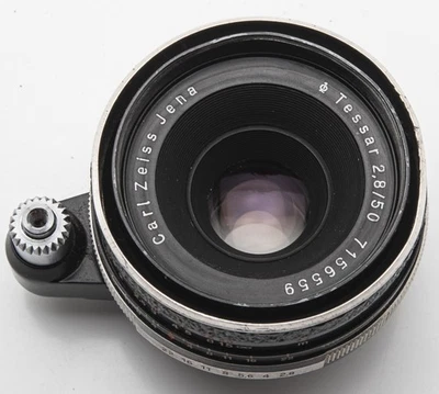 Carl Zeiss Jena Tessar 50mm 50 mm 2.8/50 2.8 1:2.8 - Exa Exakta - Bild 1 von 4