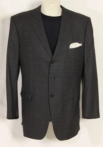 ERMENEGILDO ZEGNA SU MISURA 15MIL Mens Designer Jacket Blazer Sport Coat SZ 42 R - Picture 1 of 5