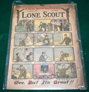 VINTAGE PFADFINDER - 22. NOVEMBER 1919 LONE SCOUT MAGAZIN - Bild 1 von 2