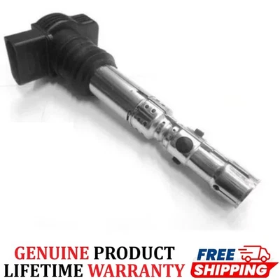 x1 06A905115D VW Ignition Coil For 1999-2007 Volkswagen Audi 1.8L 2.7L GENUINE - Image 1 of 4