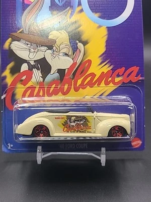Ford Cupé Casablanca 4/5 Hot Wheels Warner Bros WB 100 Años '40 Foto 1 de 2
