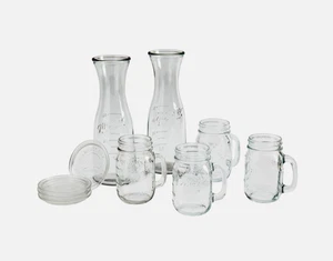 Mason Craft & More 10-teiliges Glas Trinkgeschirr Set - Bild 1 von 3