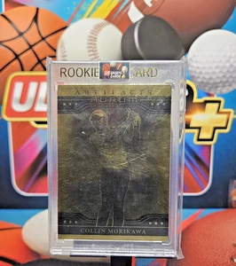 2021 Upper Deck Artifacts Collin Morikawa Aurum RC Rookie Card - Picture 1 of 3