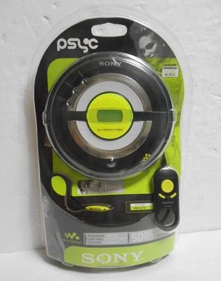 Brand New Sealed Sony Psyc D-EJ100 Walkman Portable CD Player - Gleam Black - Image 1 of 4