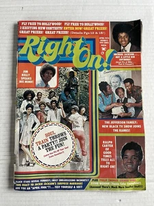 Right On! Magazine April 1975 Soul Train, Jefferson Family - Bild 1 von 4