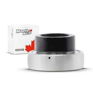 SA202-10 Insert Bearing 5/8" Bore, Spherical OD, Eccentric Lock Collar, Lube - Picture 1 of 4