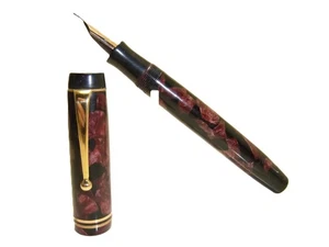 Bellissimo anni '30 PARKER DUOFOLD SPL RAZIONALIZZATO Flexy EF EF-B REVISIONATO - Foto 1 di 8