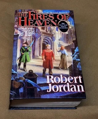 Robert Jordan THE FIRES OF HEAVEN SER: THE WHEEL OF TIME VERY SM HC (PAW PRINTS) - Image 1 of 4