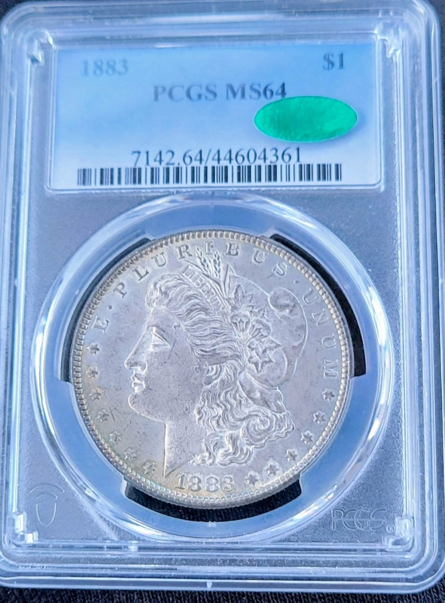 MS 64 Graded 1883 Year Morgan US Dollars (1878-1921) for sale | eBay